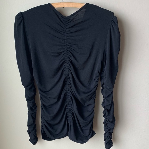 New Joie bodycon ruched top - Picture 4 of 6